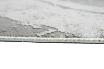 Wollteppich Wollteppich modern Luxus Teppich Designerteppich in grau, Teppich-Traum, rechteckig, Höhe: 7 mm, Wollteppich