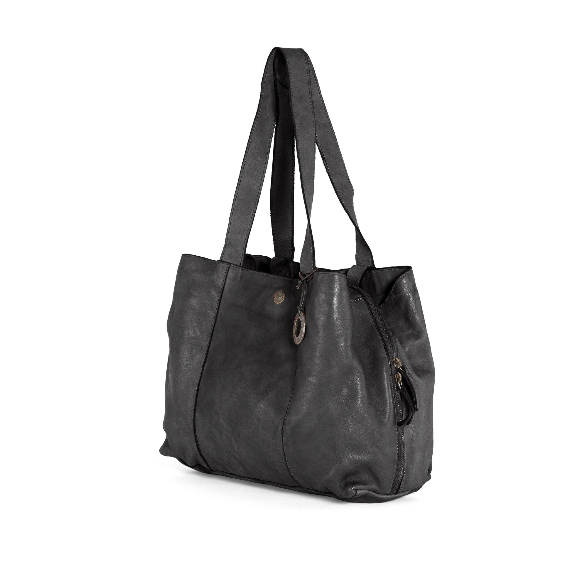 Cas8 Shopper Cas8 LEYLA - Damen Leder Tasche, Schultertasche mit vielen Fächern – Bild 2 von 5