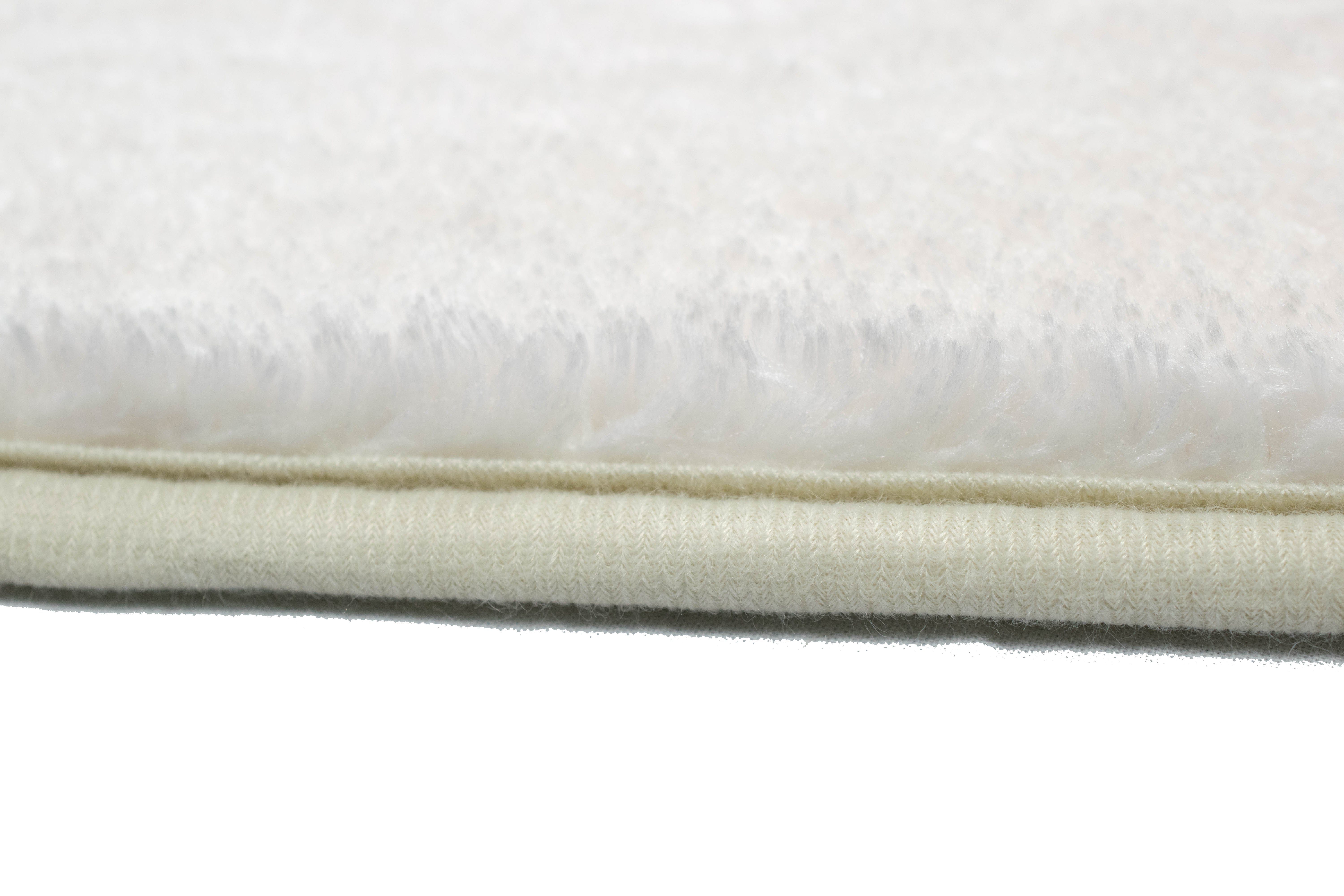 Teppich Set Badteppich 18 2 mm waschbar teilig rechteckig, in TeppichHome24, creme, Höhe: WC