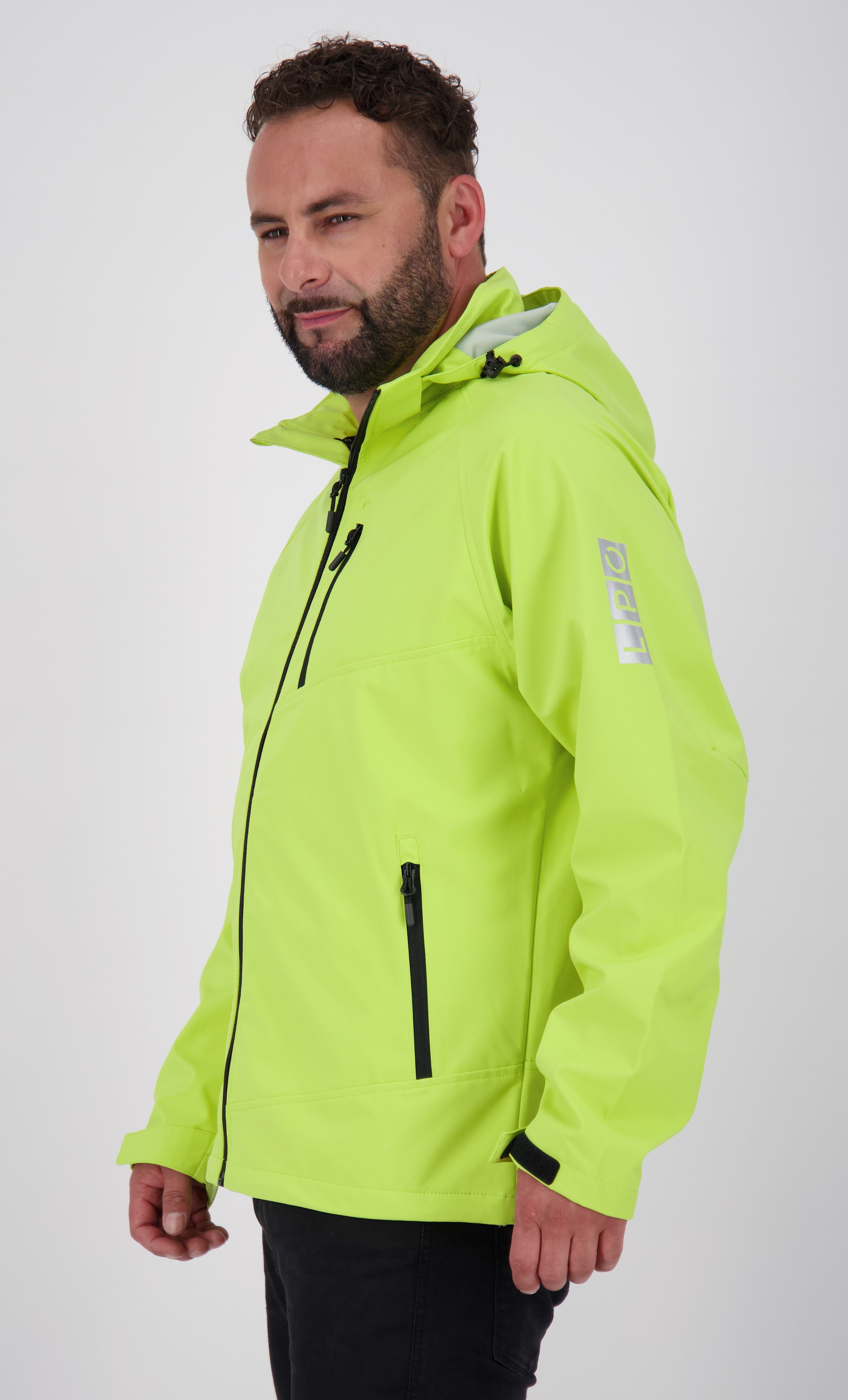 lime auch Softshelljacke DEPROC in erhältlich PEAK MEN II MECATIN Active Größen Großen