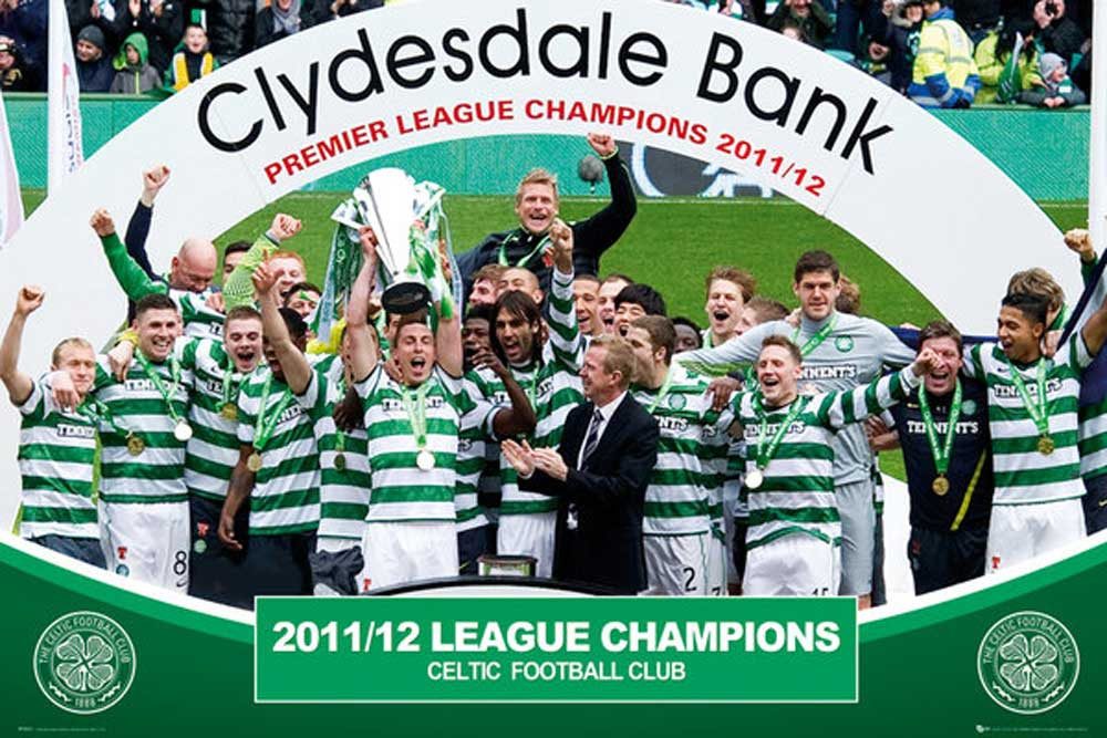Poster Fußball - Poster - Celtic Glasgow - Champions 2012