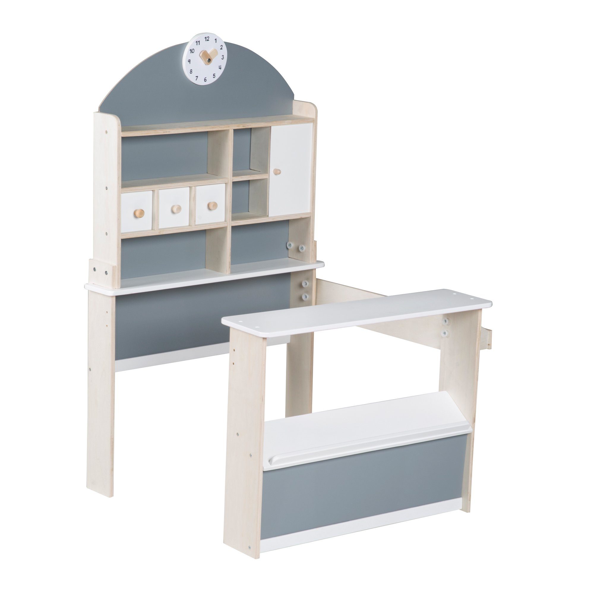 roba® Kaufladen Verkaufsstand, mit Zubehör / Theke und Seitentheke günstig online kaufen