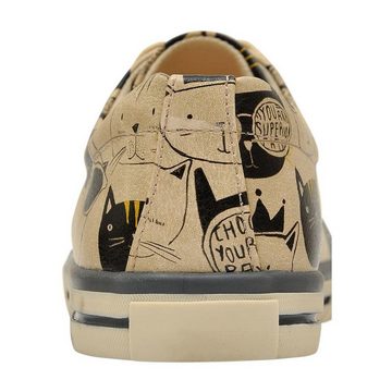 DOGO Monochrome Cats Sneaker Vegan