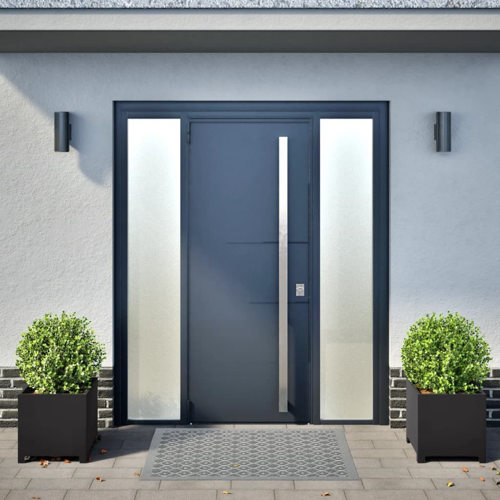 vidaXL Blumentopf Pflanzkübel 2 Stk. Schwarz günstig online kaufen