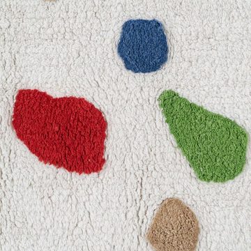 Teppich Kinderteppich Maui Baumwolle 160 x 120 cm, Bigbuy, Höhe: 14 mm