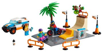 LEGO® Konstruktionsspielsteine LEGO® City - Skate Park, (Set, 195 St)