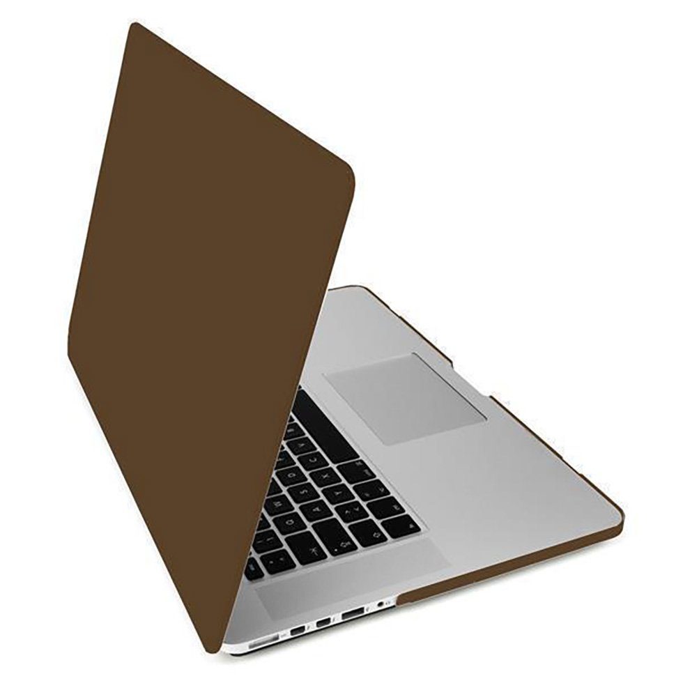 MyGadget Laptop-Hülle Hülle Hardcase [Gummiert] Schutzhülle Cover Apple MacBook Pro Retina 15 Zoll