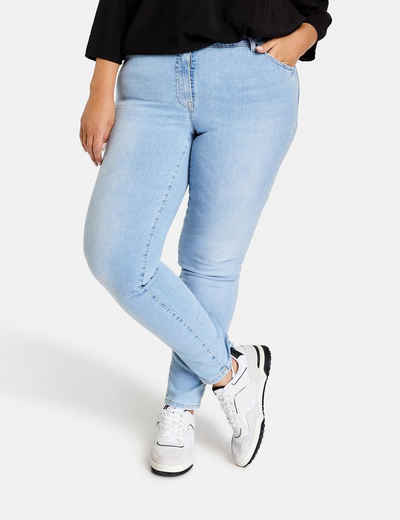 Samoon Stretch-Jeans »Slim Fit Jeans Sandy Recycled Denim«