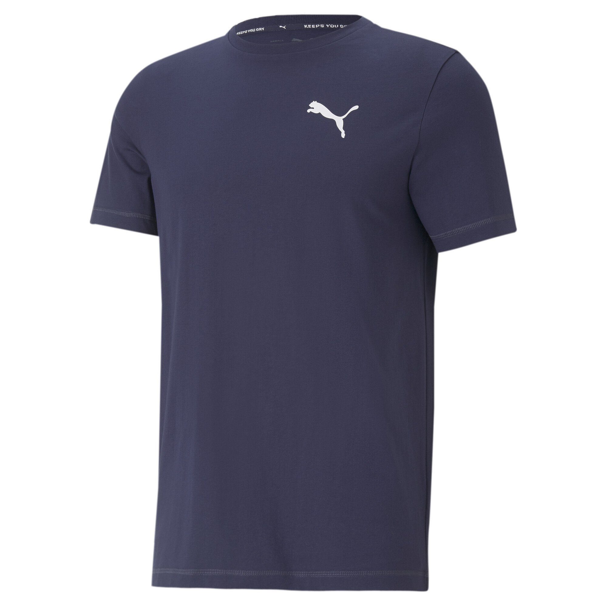 PUMA T-Shirt Active Soft T-Shirt Herren Peacoat Blue