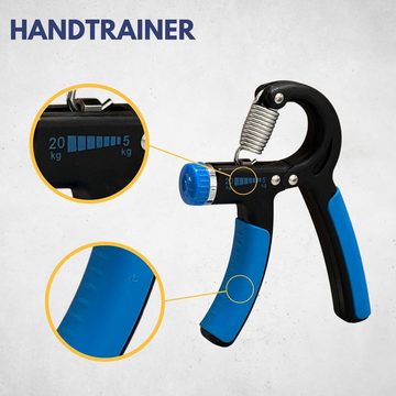 Best Sporting Hantel Fingerhantel als Fingertrainer für hohe Griffkraft, Variabler Widerstand zwischen 5 und 20 kg
