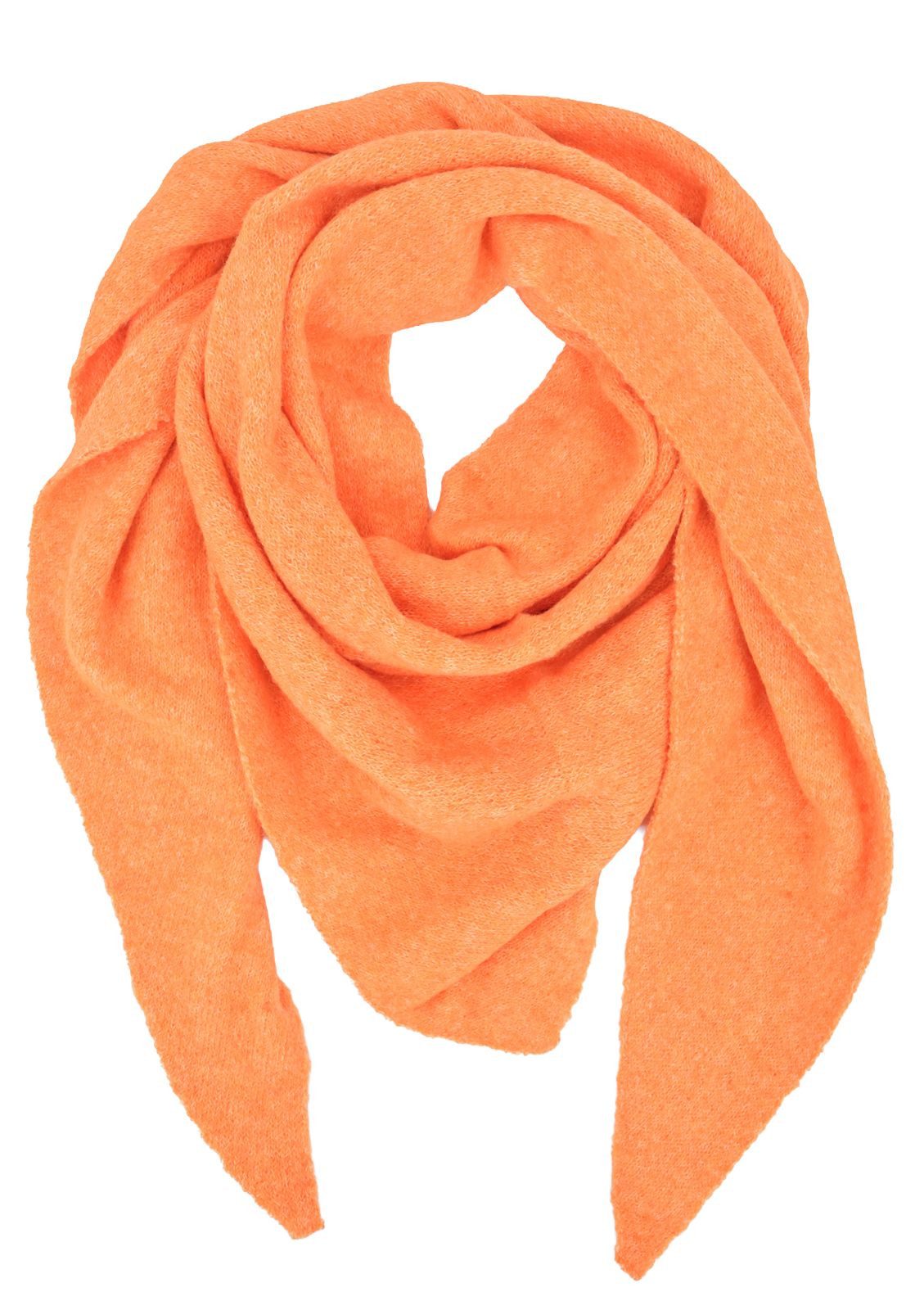 styleBREAKER Dreieckstuch Leichtes Strick Dreieckstuch Woll-Anteil, (1-St)
