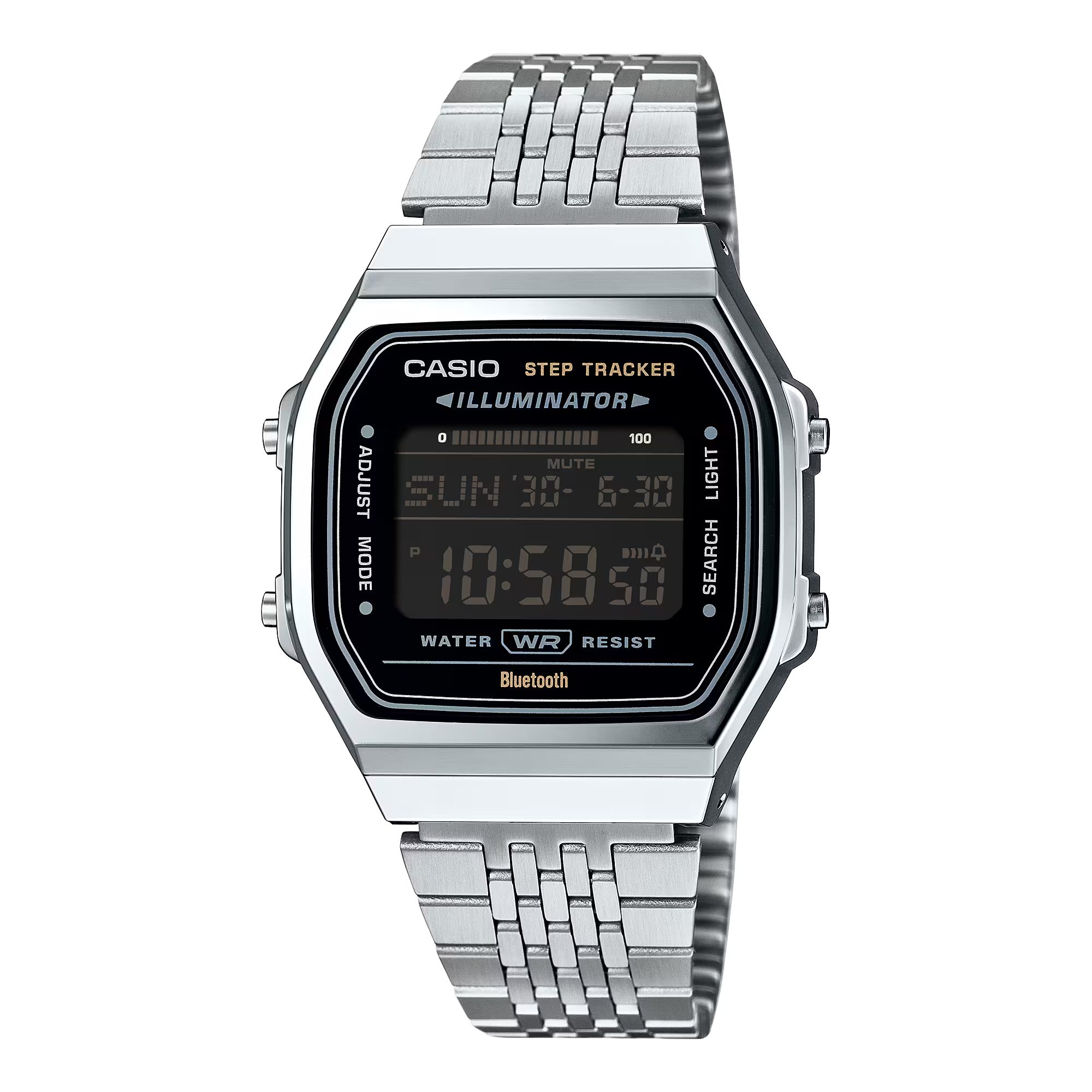 CASIO Digitaluhr Armbanduhr Vintage mit Schrittzähler günstig online kaufen