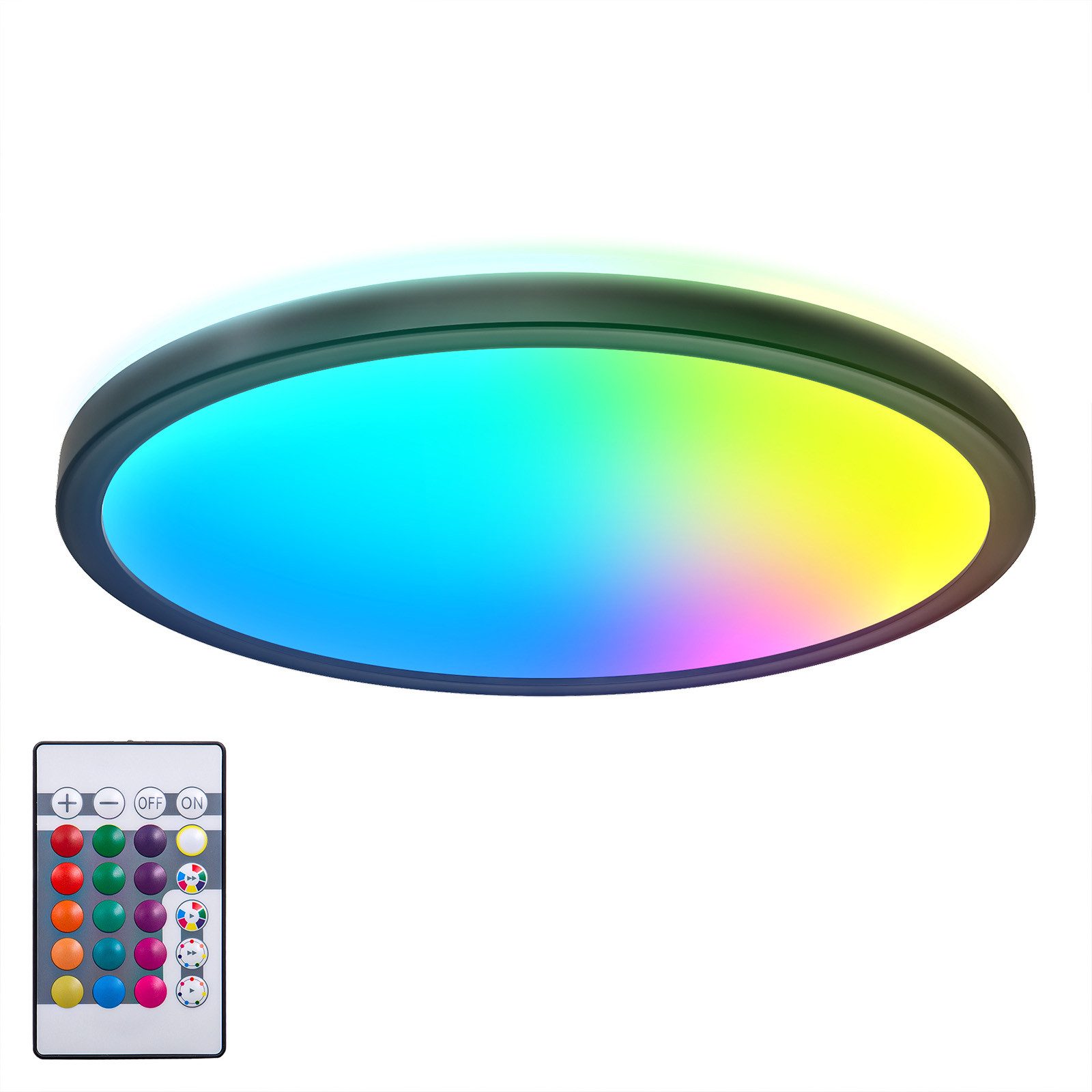B.K.Licht Deckenleuchte LED Deckenlampe dimmbar Wohnzimmer günstig online kaufen