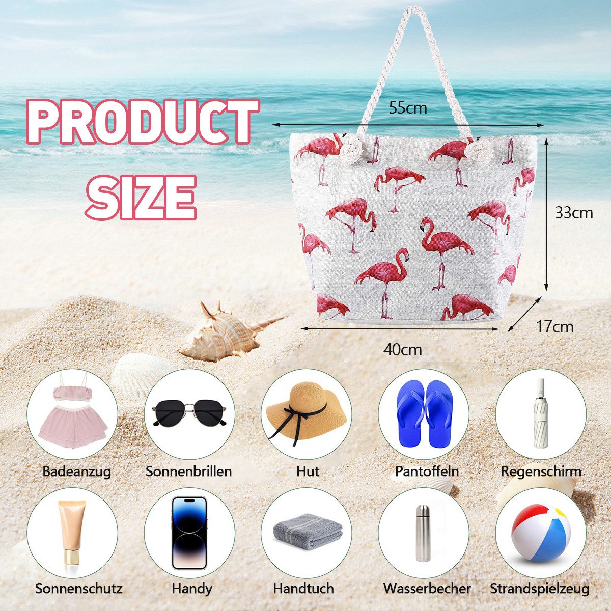 ZEUOPQ Strandtasche Strandtasche Familie Strandtasche Shopper günstig online kaufen