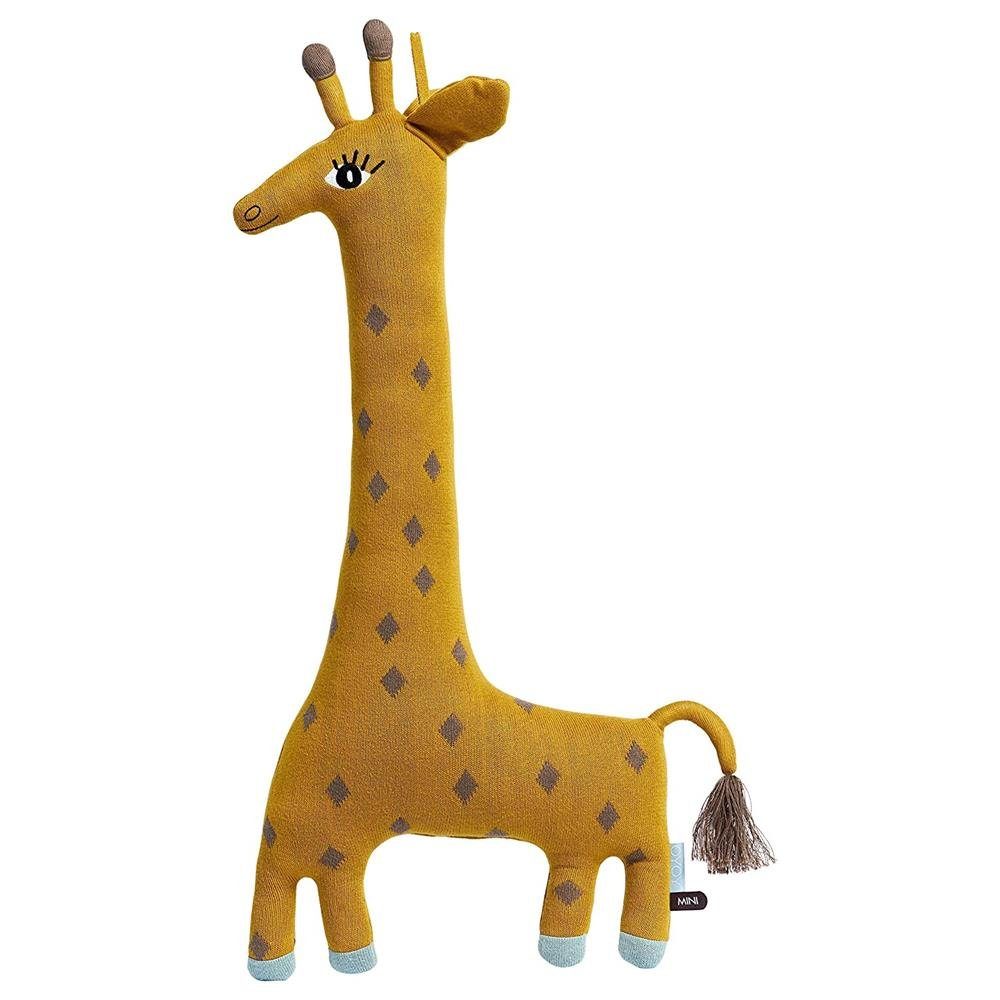 OYOY Kuscheltier Stofftier Noah Giraffe, Baby Kinder Kissen Großes  Kuschelkissen Schmusekissen Baumwolle 64 cm