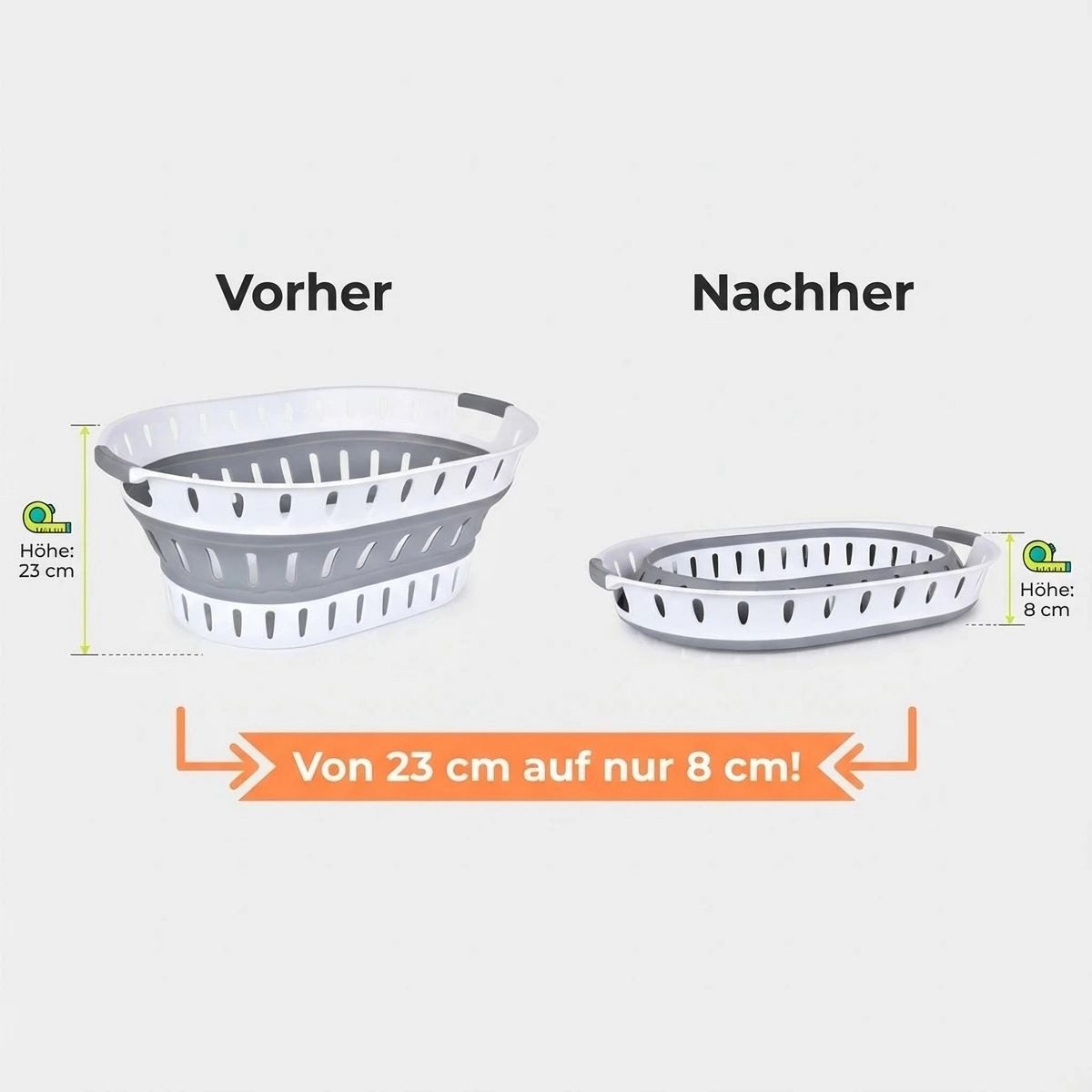 König Design Wäschekorb faltbar Wäschesammler Wäschebox Wäschetonne Organizer, Laundry Baskets Wäschewanne robust, platzsparend, Aufbewahrungskorb