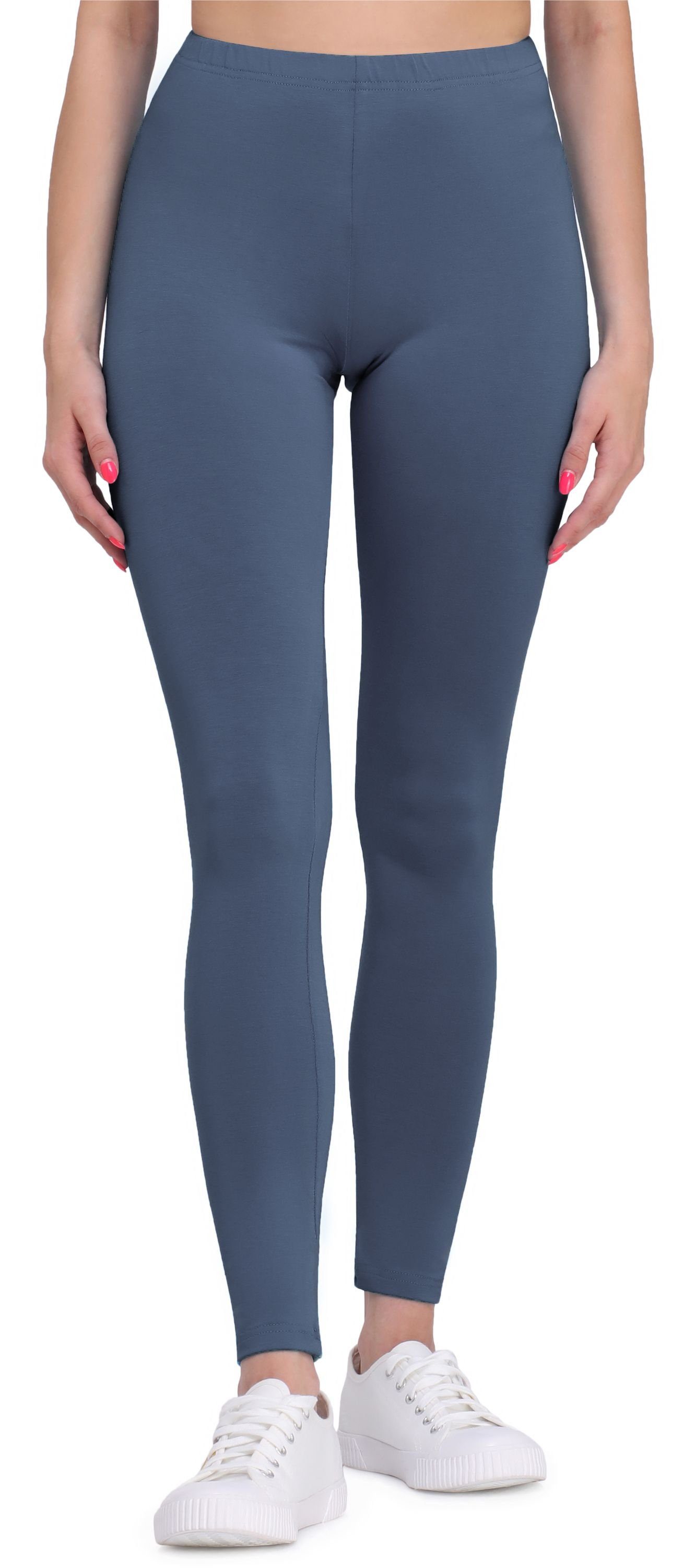 Bellivalini Leggings Damen Viskose Hose BLV50-147 (1-tlg) atmungsaktiv günstig online kaufen