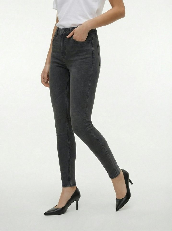 TOPSHOP Skinny-fit-Jeans TSJONI HR SKINNY DNM JEANS BLW NOOS Baumwollmischung, skinny fit, high waist