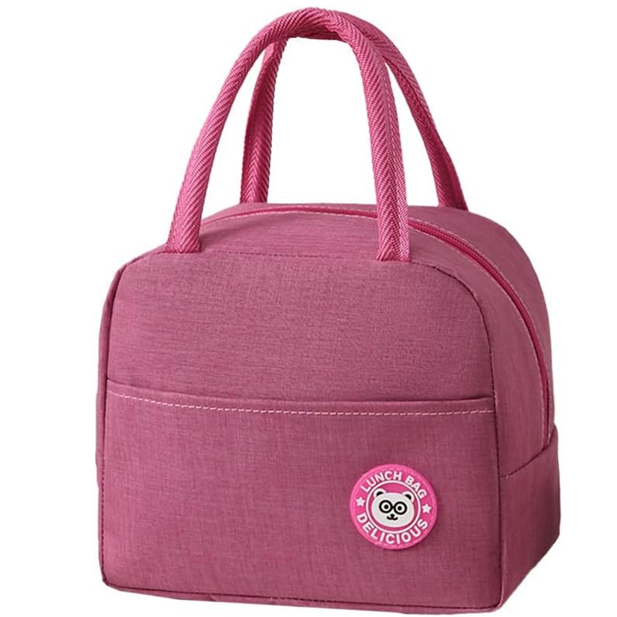 Realb2b Lunchbox Lunchbox Isoliertasche Thermotasche mit Reißverschluss Lebensmittel, (Einzelartikel Lunchbox Isoliertasche Thermotasche, Isoliertasche Lunchbox Tasche für warme und kalte Speisen), Isolierfunktion wasserabweisend Reißverschluss leicht tragbar