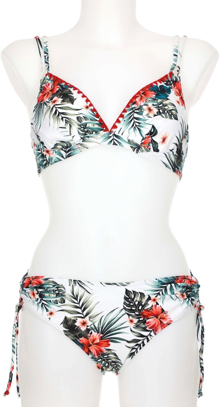 Olympia Triangel-Bikini Bikini 1 WEISS