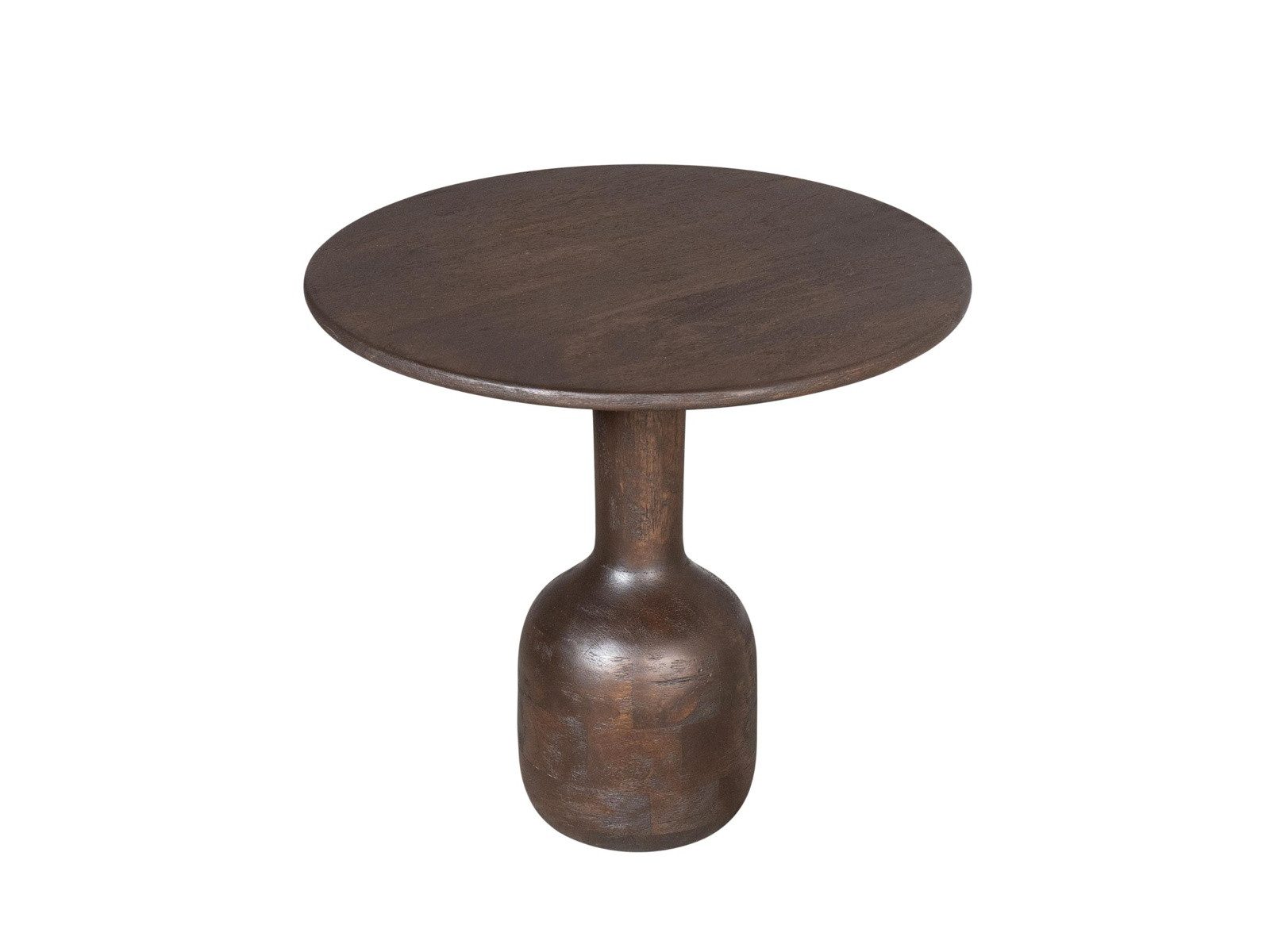 Villa Möbel Couchtisch Dole (Packung, 1-St., 1 St. Couchtisch), Massives Mangoholz Natur mit Soft-Edge quadratische Platte; 45 cm hoch