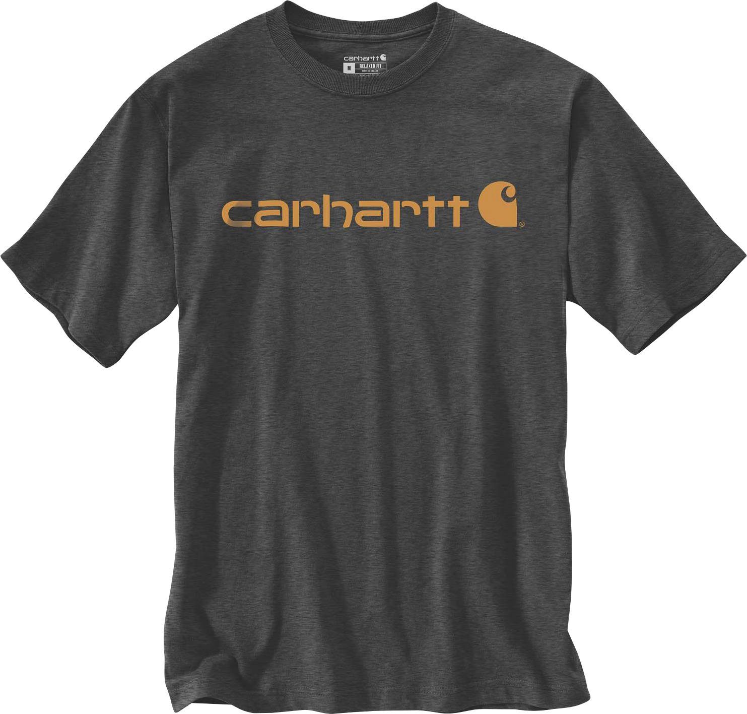 (Set, Carhartt Logo T-Shirt Set) dungelgrau 2er