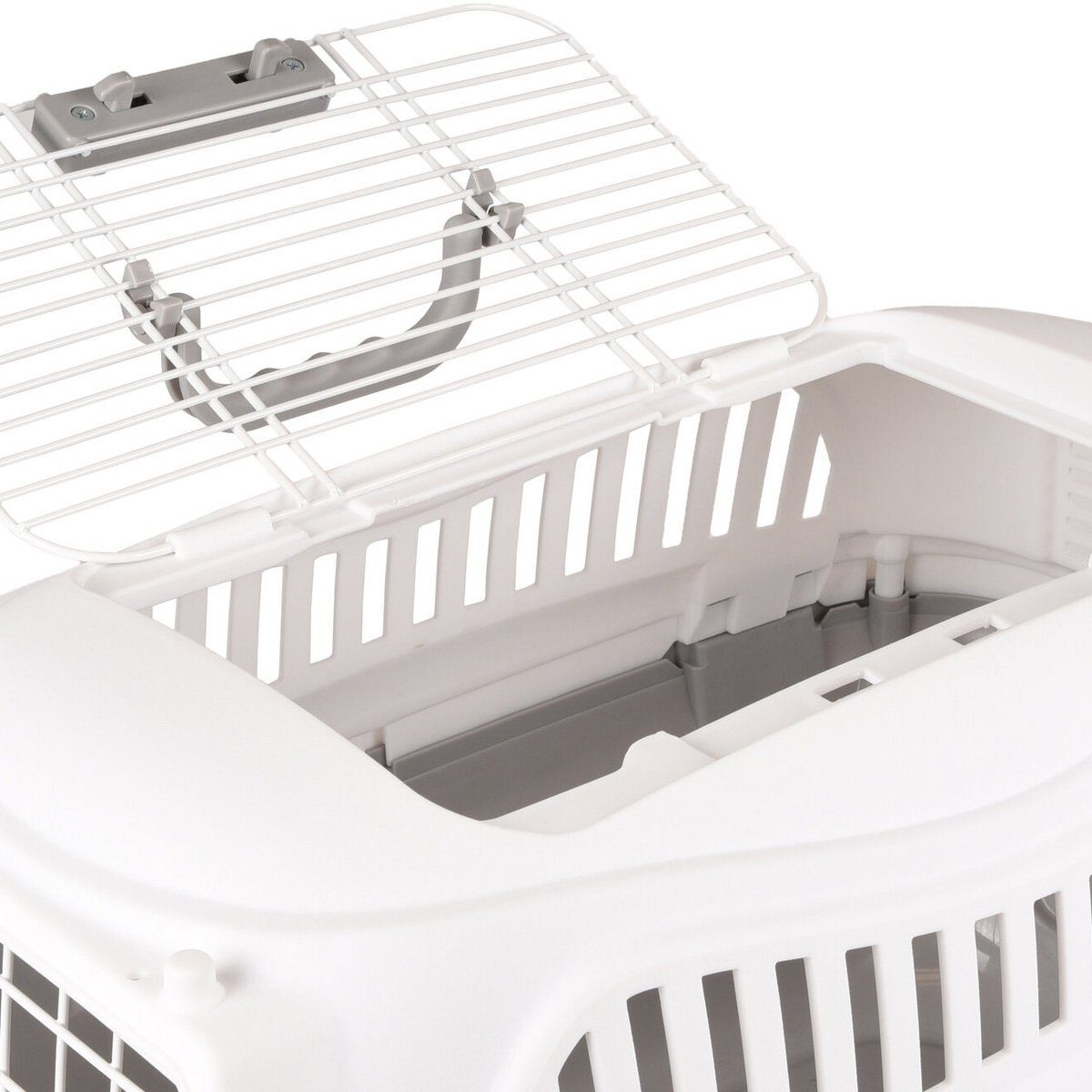 Flamingo Hunde-Transportbox Transportbox Globe 1 grau