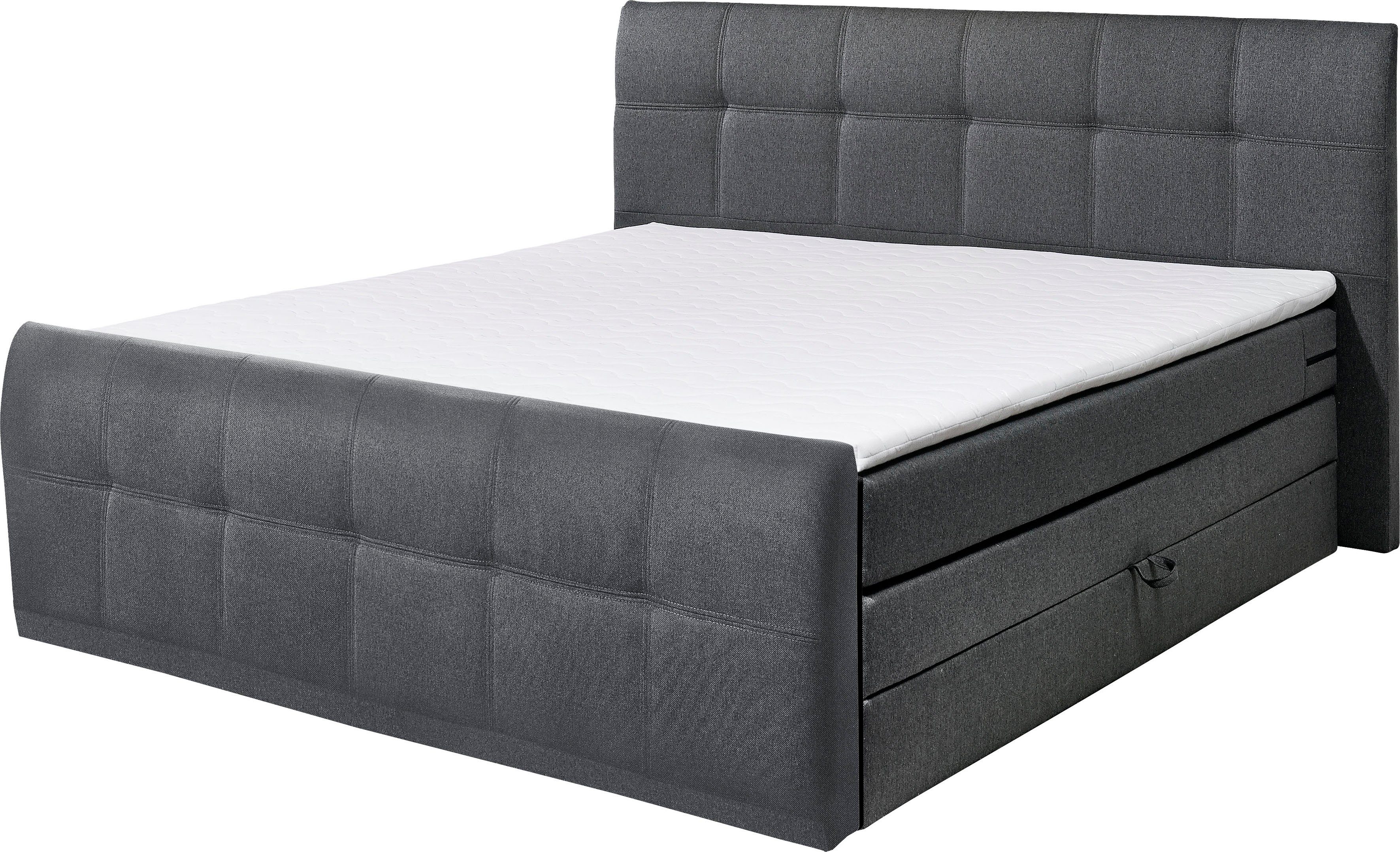 ED EXCITING DESIGN Boxspringbett Sacramento, inkl. günstig online kaufen