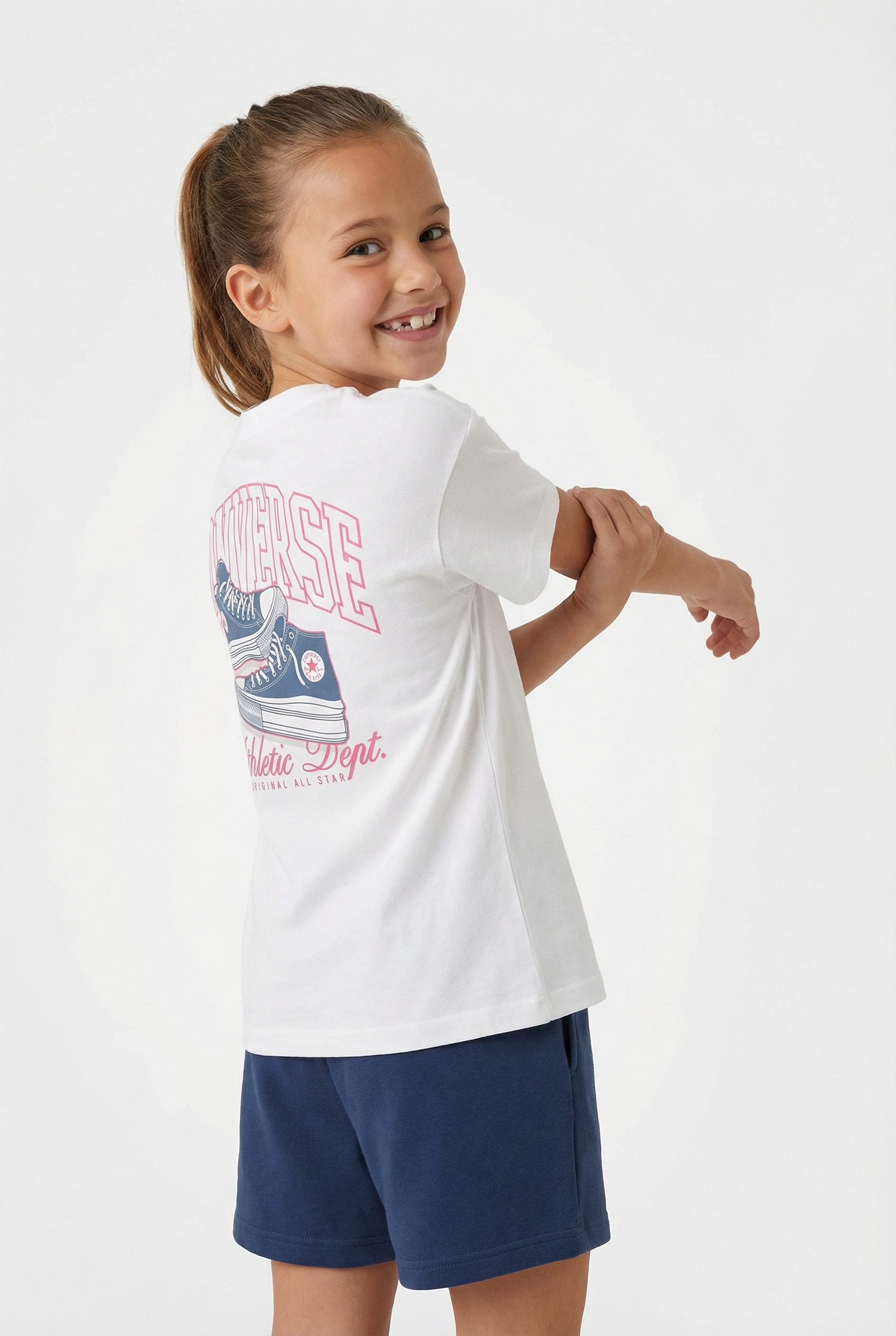 Converse T-Shirt CNVG CHUCK TAYLOR BOYFRIEND T- für Kinder und Jugendliche, sportlicher Stil, leichtes Material