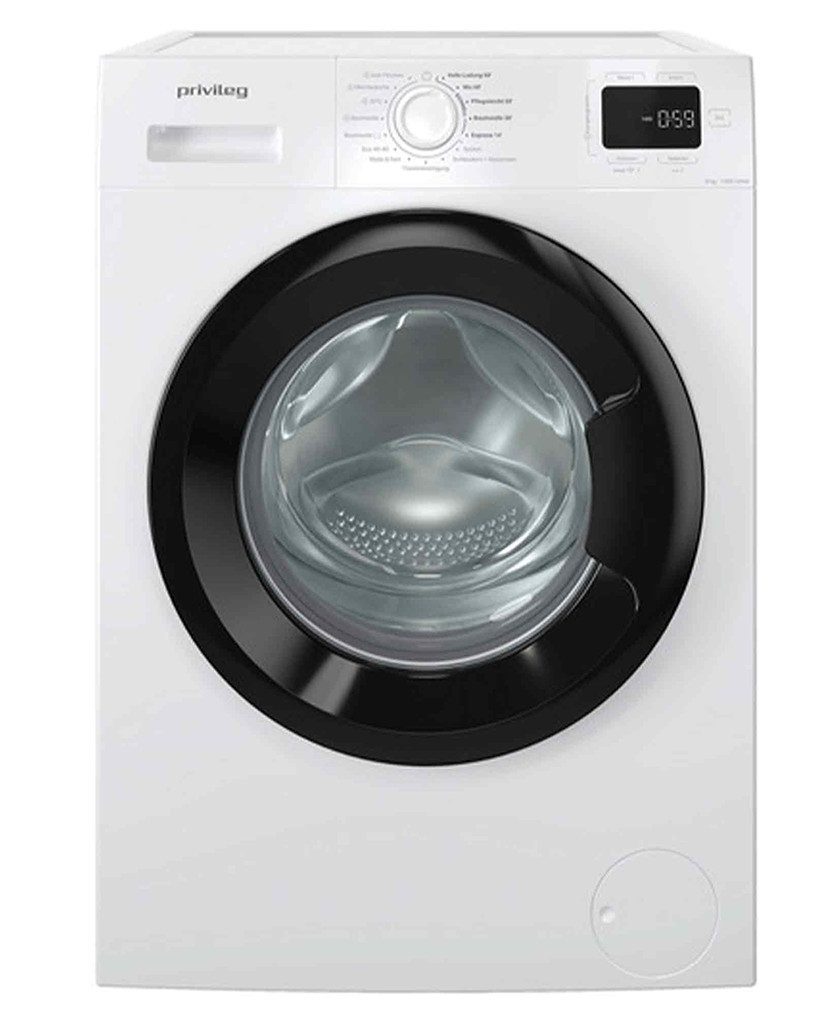 Privileg Waschmaschine MY TIME DE PMWF 854A, 8 kg, 1400 U/min, Steam – reduziert Knitterfalten und Bügelzeit