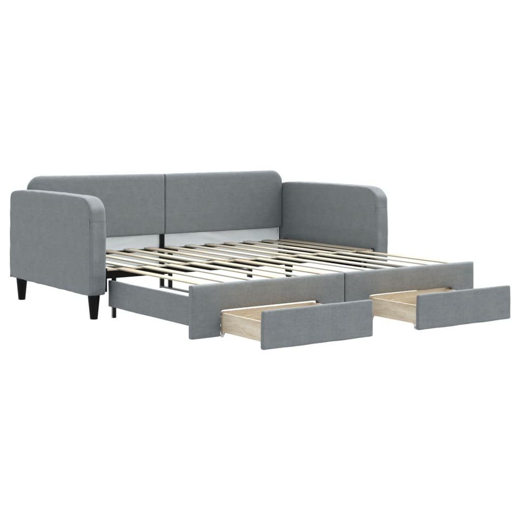 vidaXL Bett Tagesbett Ausziehbar mit Schubladen günstig online kaufen