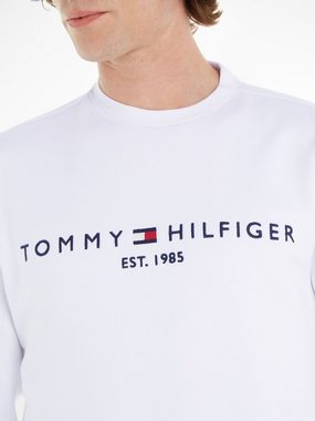 Tommy Hilfiger Sweatshirt TOMMY LOGO SWEATSHIRT mit klassischem Rundhalsausschnitt