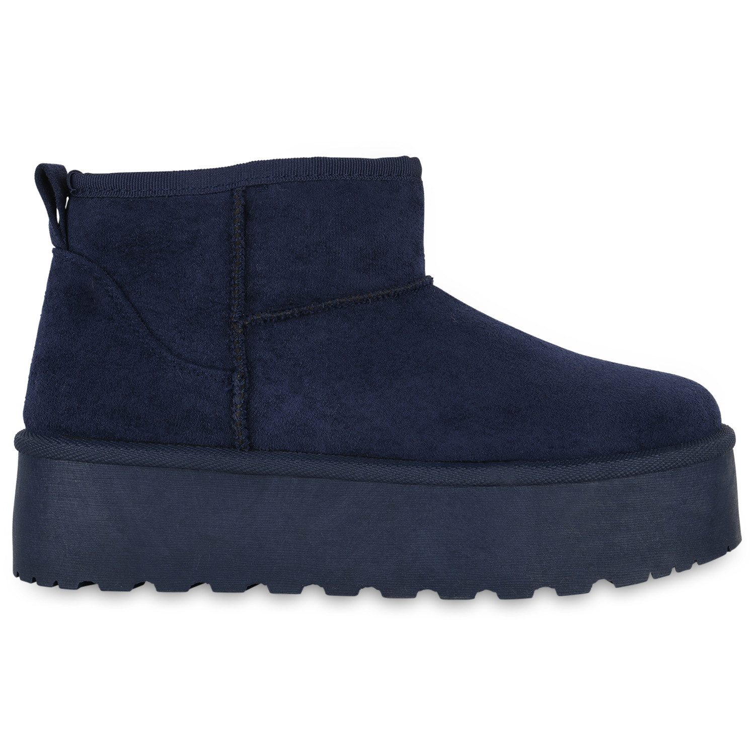 VAN HILL 840733 Plateaustiefelette Damen Stiefeletten Jessica - Modische Plateau Boots mit Profilsohle – Bild 2 von 4