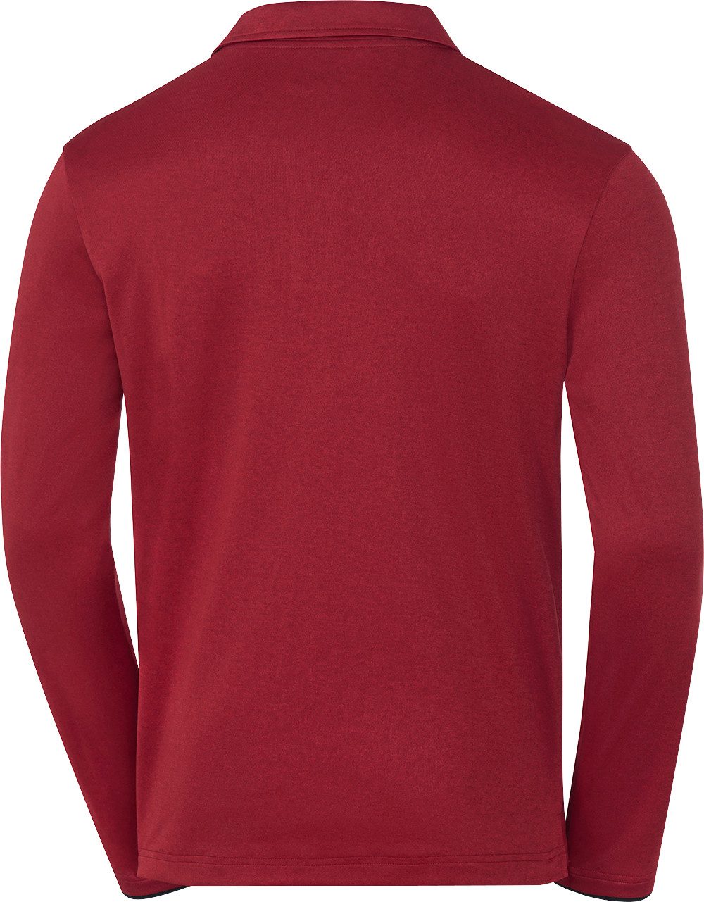 Nordcap Funktionsshirt Kontrastierende Mesh-Einsätze an Knopfleiste und Ärmelanschluss