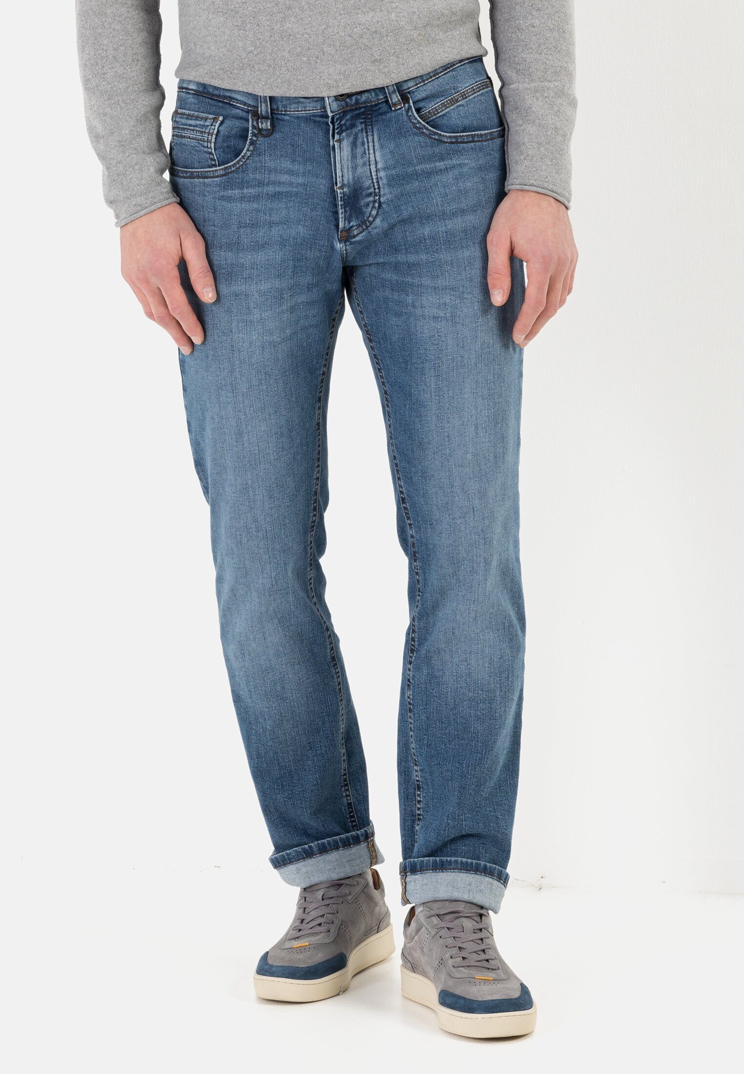 camel active Regular-fit-Jeans Relaxed Fit Jeans günstig online kaufen