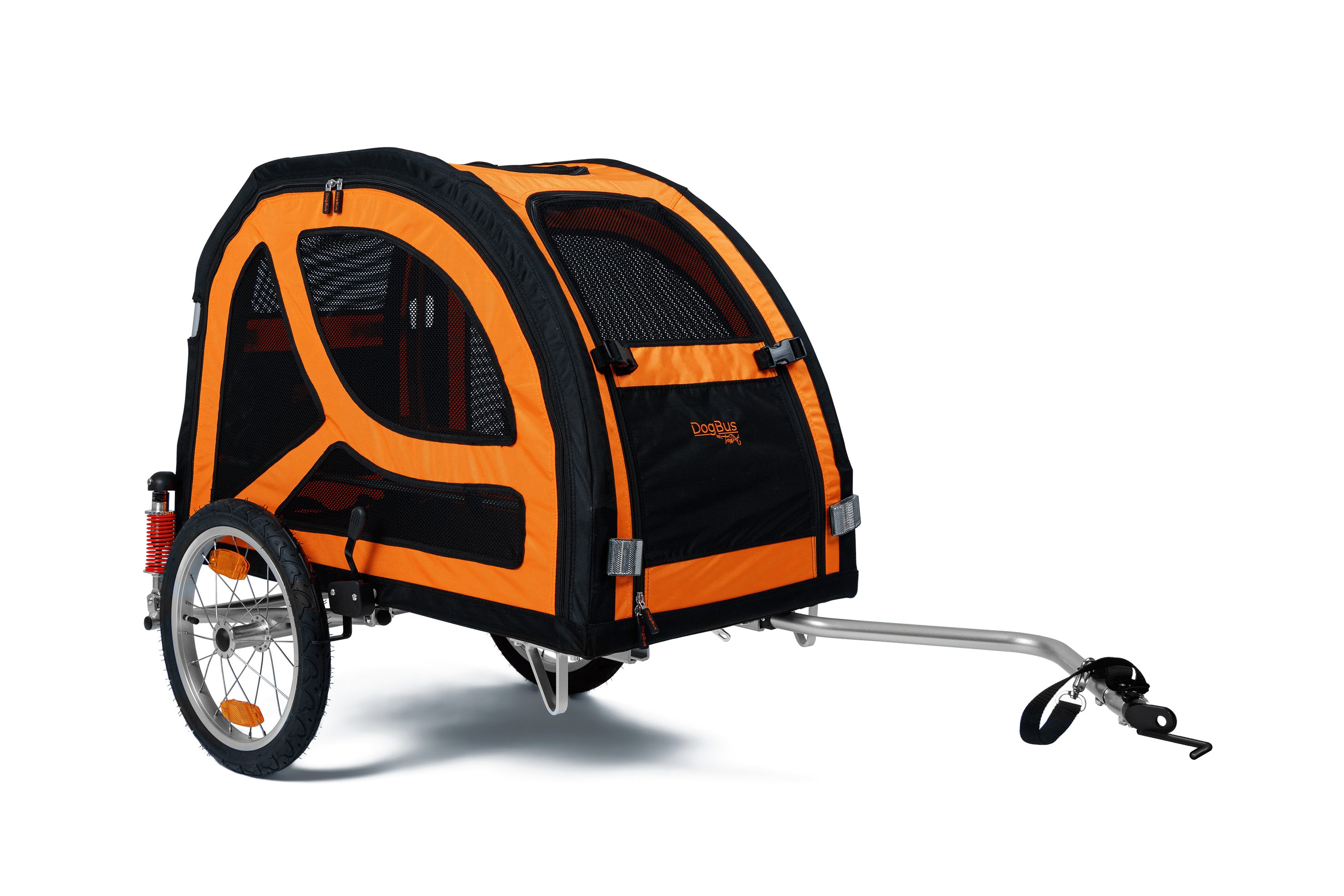 TrendPet Fahrradhundeanhänger DogBus M, mit Feststellbremsen und Komfortfederung