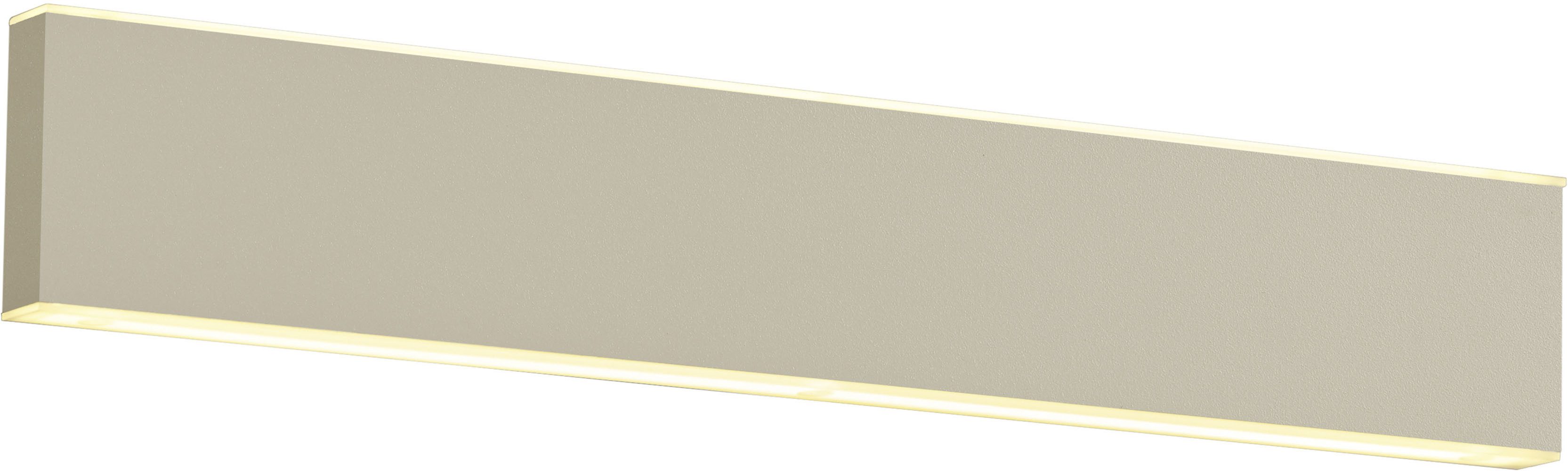 HELL höllisch gutes Licht LED Wandleuchte DELTA-B, LED fest integriert, Warmweiß, Tastdimmer, 3-Stufen dimmbar, IP54