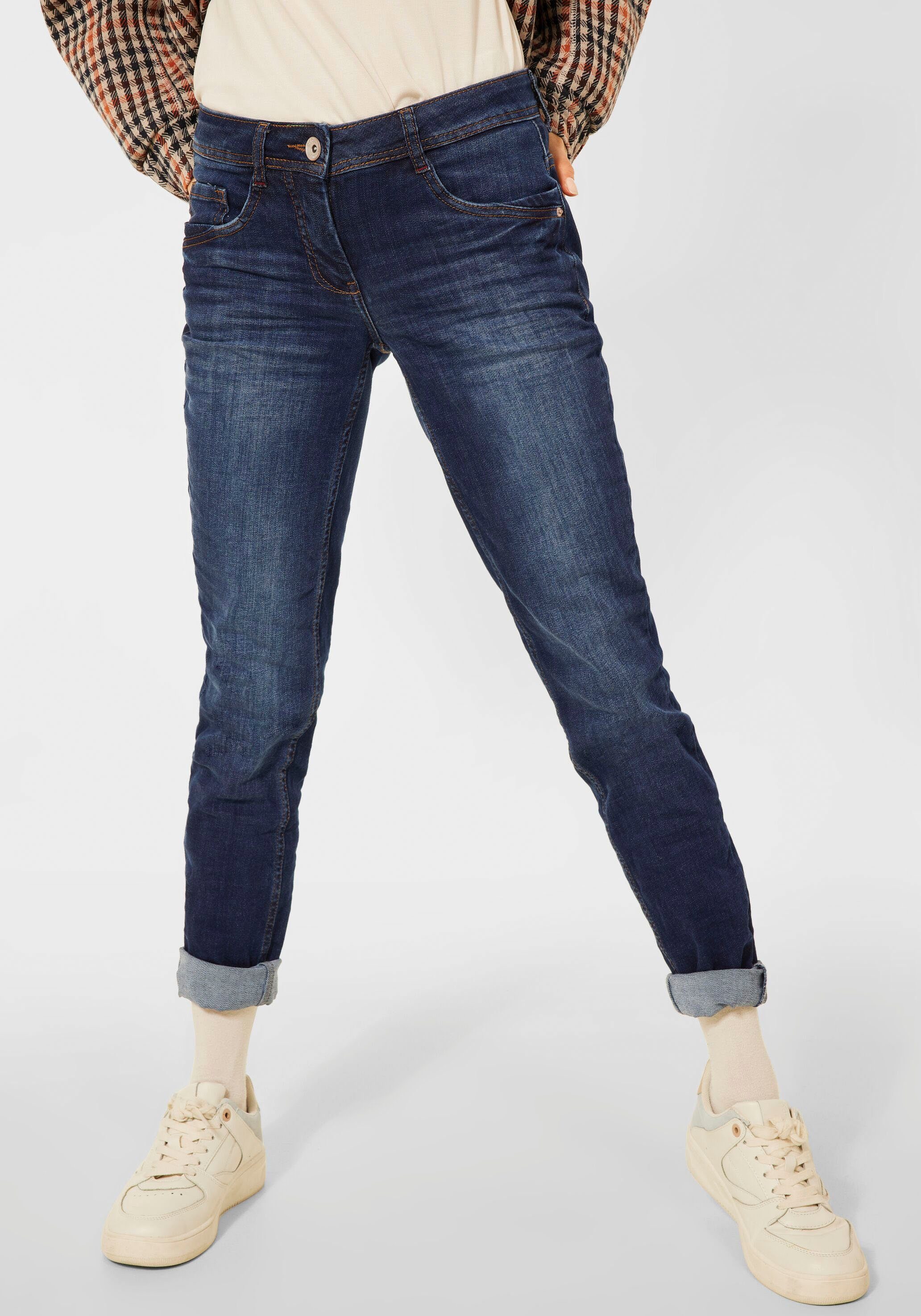 Cecil Slim-fit-Jeans »Style Charlize« mit mittelblauer Waschung online  kaufen | OTTO