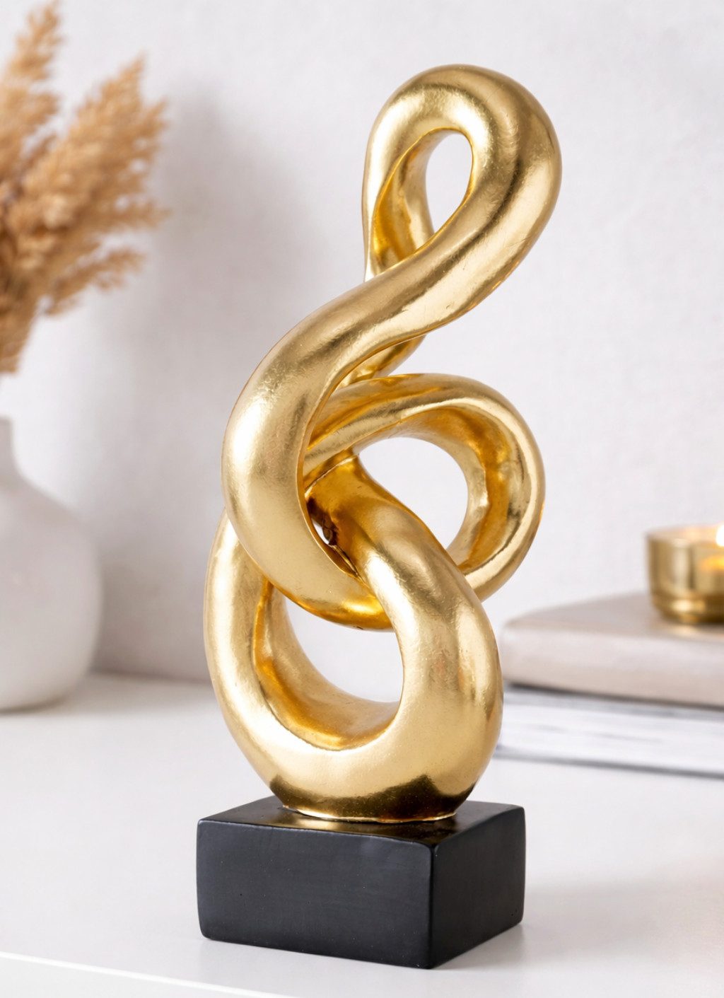 MF Skulptur Skulptur Golden Infinity Chainy (1 St)