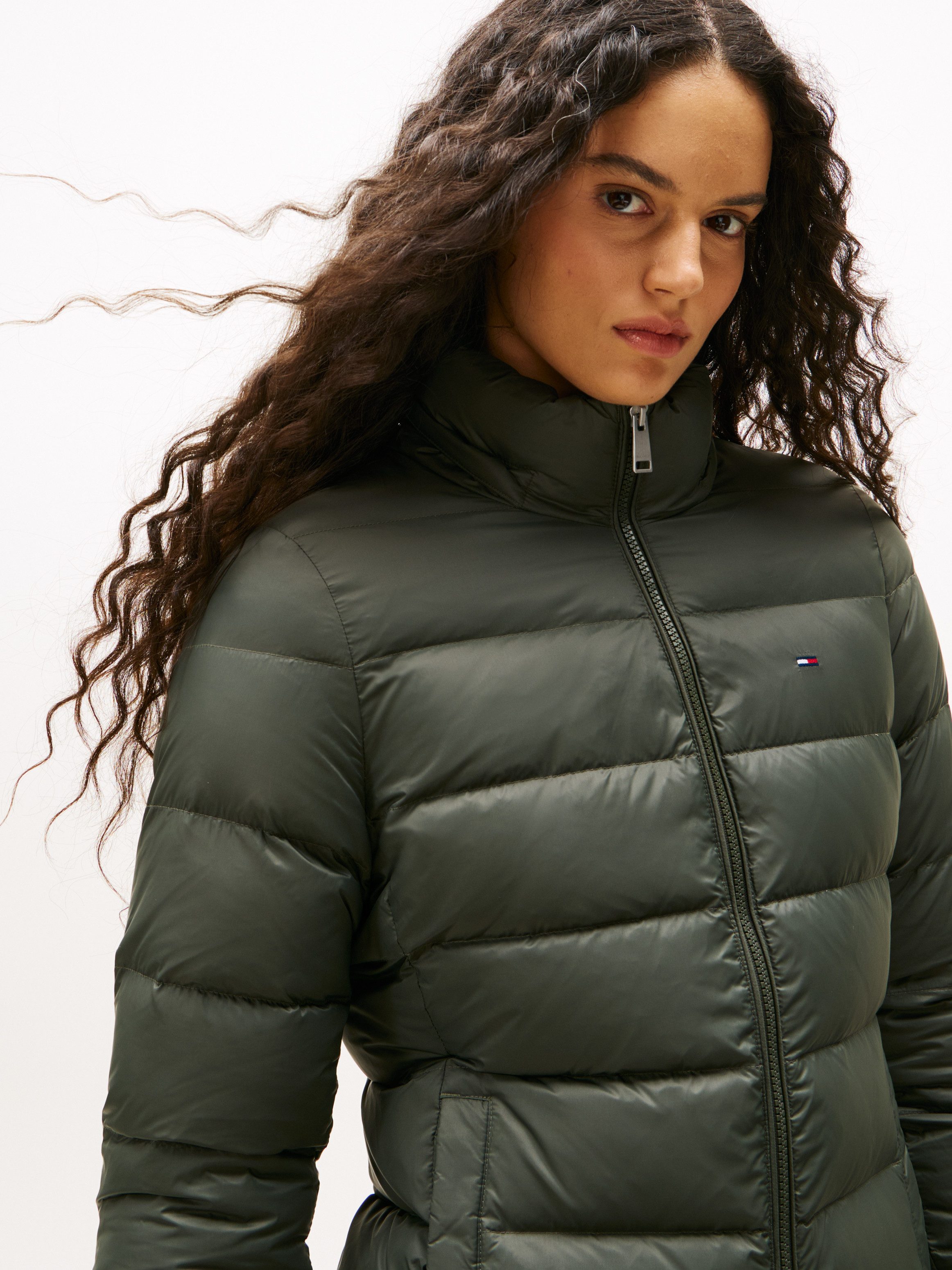 Tommy Jeans Steppmantel TJW ESSENTIAL HOODED günstig online kaufen