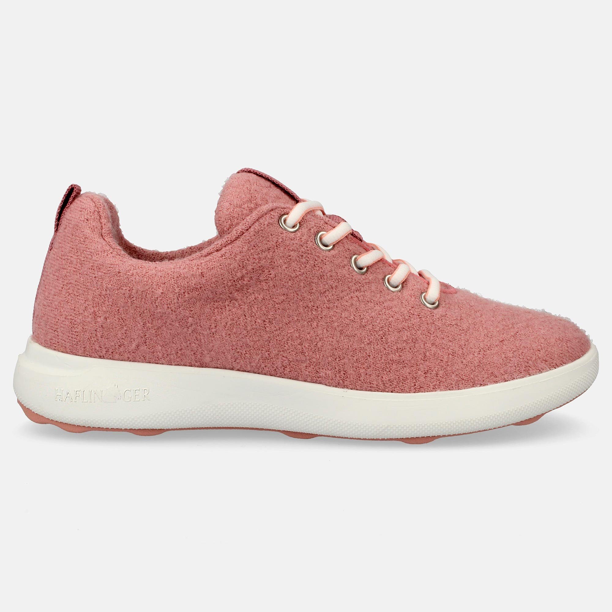 Haflinger Every Sneaker Stylischer Rosenholz natürlichen unisex Hausschuh Day aus Materialien