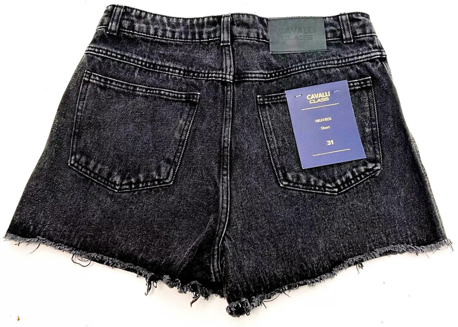 Cavalli Class Jeansshorts Cavalli Class Damen Shorts, Cavalli Class High Rise Jeans Shorts. 5-Pocket-Style
