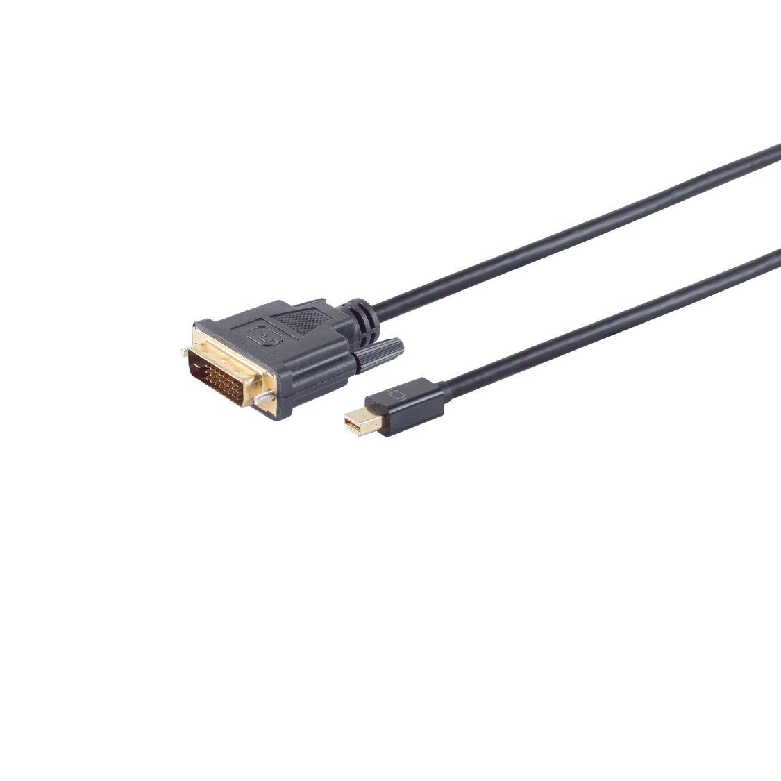Kabelbude.eu Mini Displayport Stecker 1.2 auf DVI-D 24+1 Stecker Video-Kabel, (500 cm)