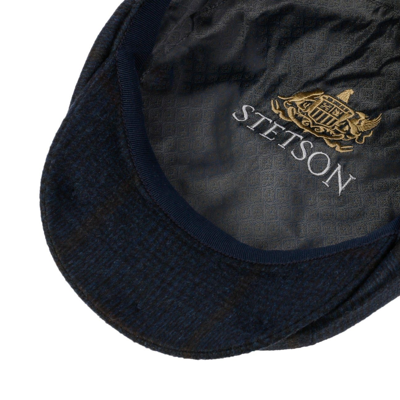 Stetson Flat Cap (1-St) Schirmmütze mit Schirm, Made in Germany