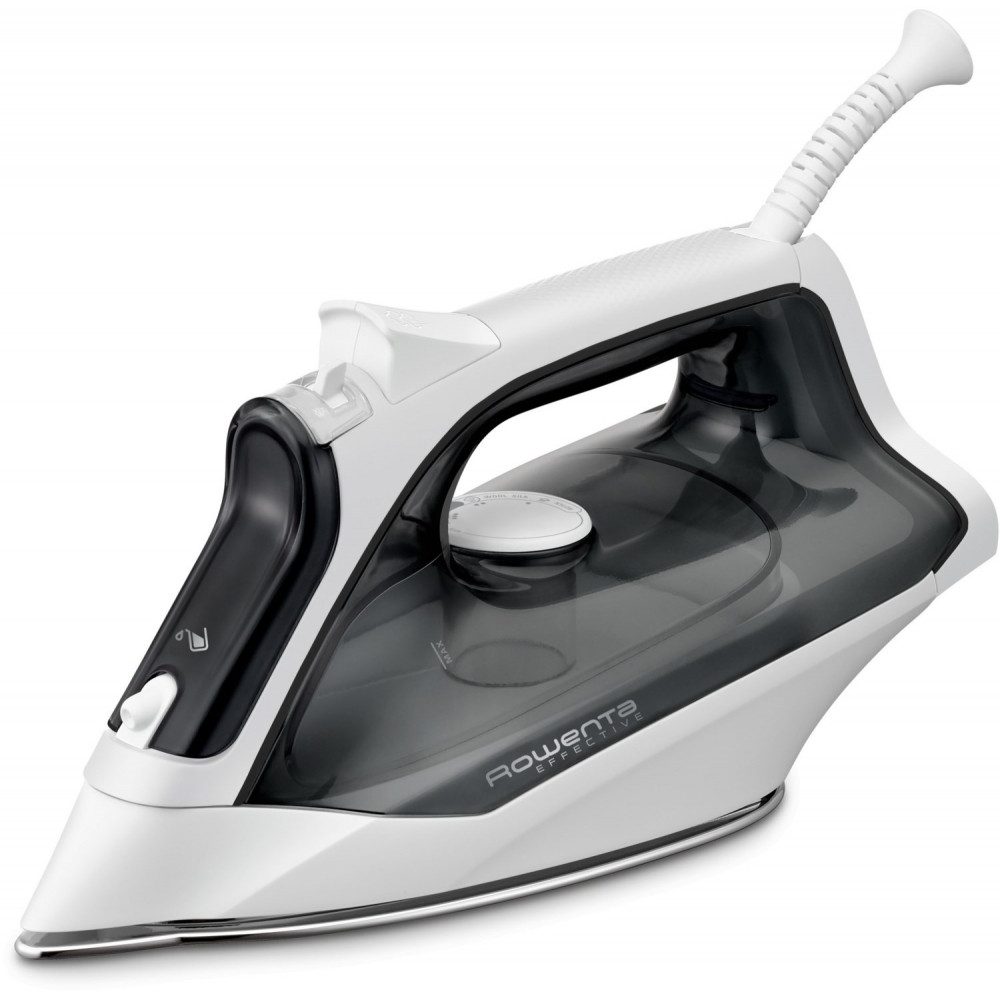 Rowenta Dampfbügeleisen Rowenta DX1510 Dampfbügeleisen für Einsteiger., 1000 W, Edelstahl-Sohle