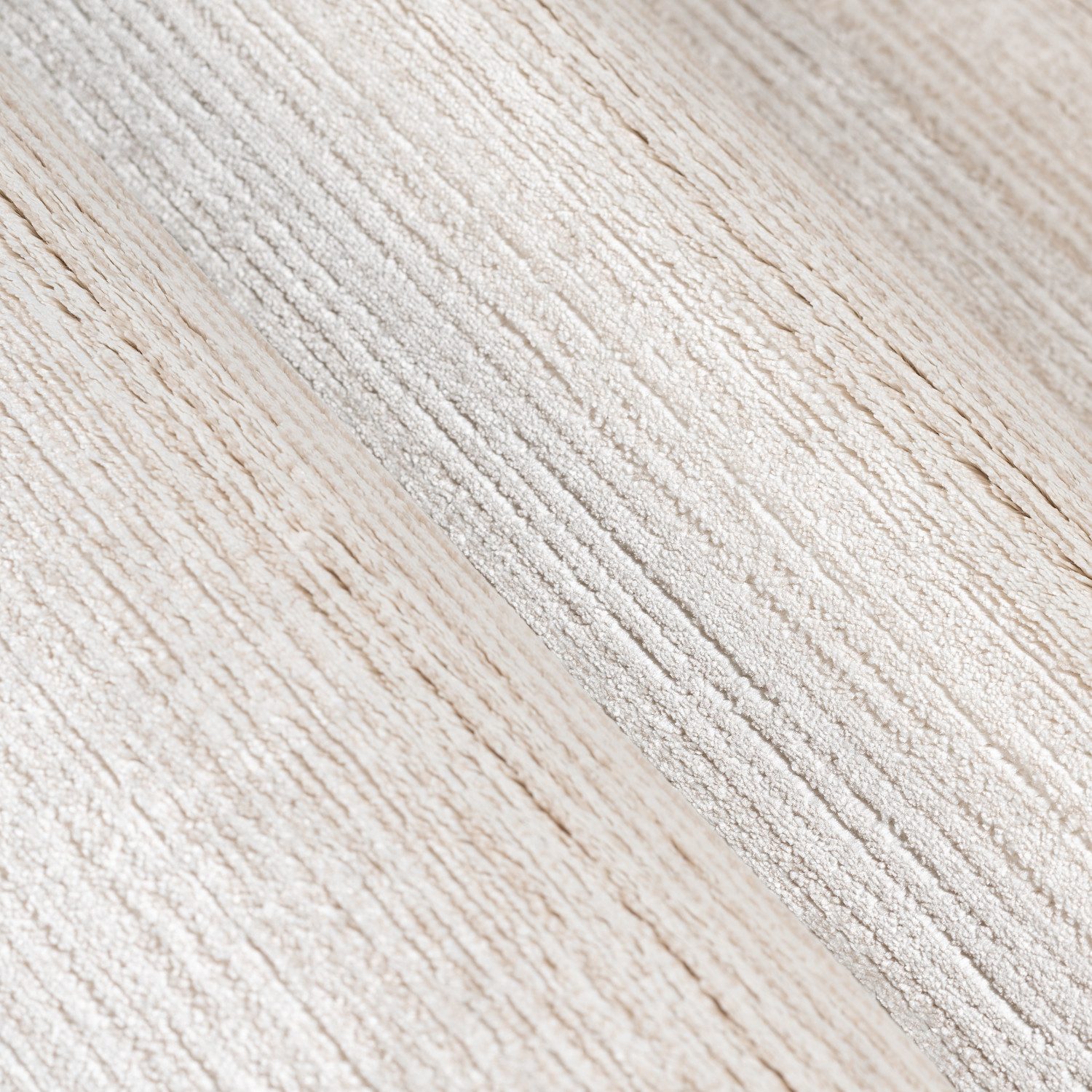 Carpetilla Teppich Designer Teppich Wohnzimmer Schlafzimmer Beige & creme 3D, 3d muster weich robust – Bild 4 von 5
