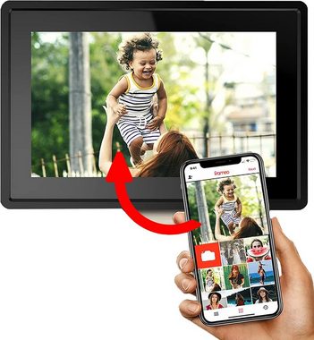 Denver Frameo PFF-1021 - Digitaler Bilderrahmen - schwarz Digitaler Bilderrahmen