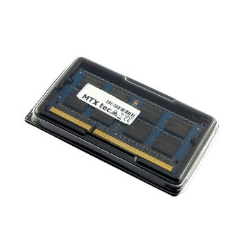 MTXtec 4GB DDR3 1866MHz SODIMM DDR3 PC3-14900, 204 Pin, 1.35V DDR3L RAM Laptop-Arbeitsspeicher