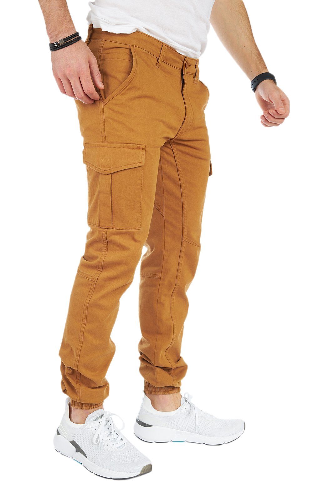 Styleko Chinohose Slim fit Cargohose Herren Cargohose männer Cargohose für Herren Jogger
