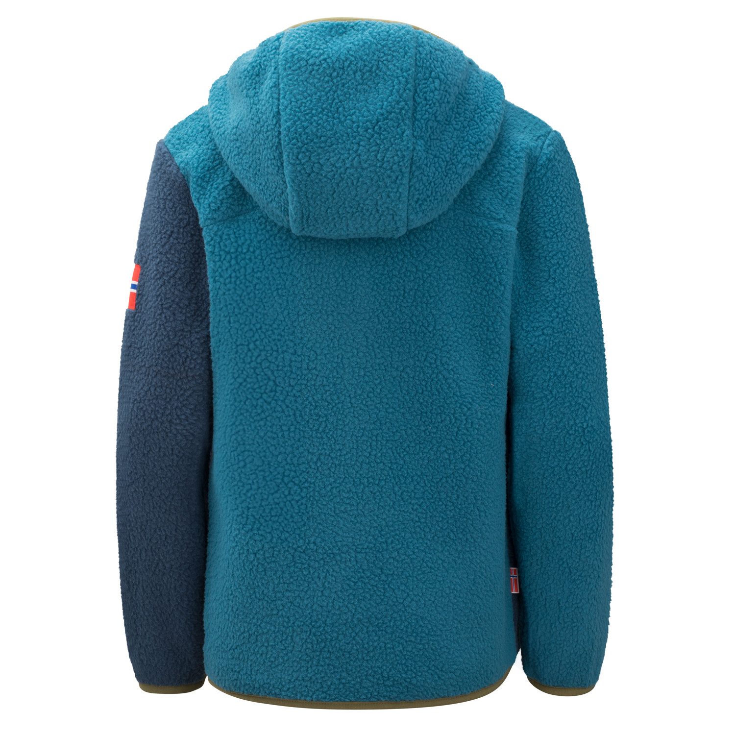 TROLLKIDS Kapuzenplüschjacke KIDS AURLANDSFJORD JACKET Übergangsjacke